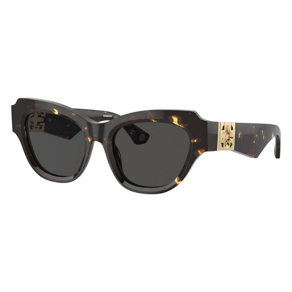 New BURBERRY TB Collection Havana Cat Eye BE4423 4106/87 Sunglasses Women - Picture 1 of 6